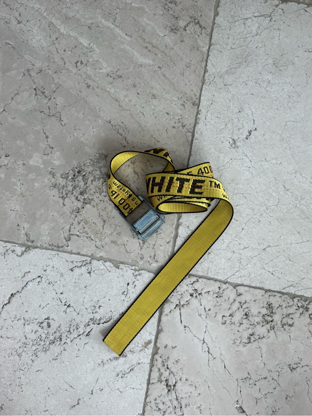 Yellow Industrial Belt